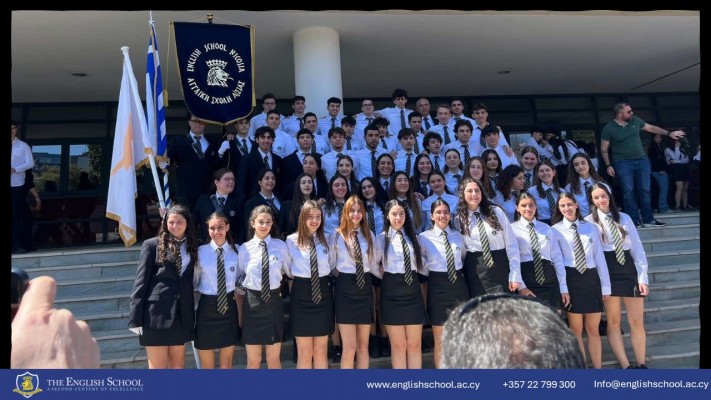 School's Proud Presence at the 25th March Nicosia Parade